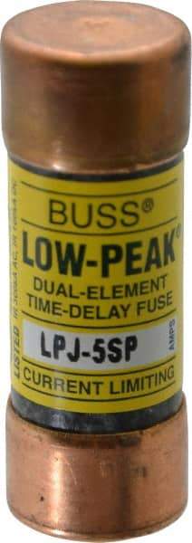 Cooper Bussmann - 300 VDC, 600 VAC, 5 Amp, Time Delay General Purpose Fuse - Fuse Holder Mount, 2-1/4" OAL, 100 at DC, 300 at AC (RMS) kA Rating, 13/16" Diam - Caliber Tooling