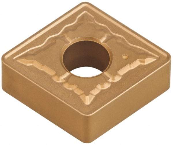 Tungaloy - CNMG644 TH Grade T9125 Carbide Turning Insert - TiCN/Al2O3 Finish, 80° Diamond, 3/4" Inscr Circle, 1/4" Thick, 1/16" Corner Radius - Caliber Tooling