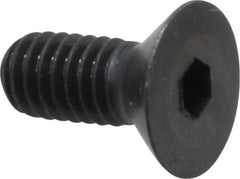 Holo-Krome - 5/16-18 UNC Hex Socket Drive, 82° Flat Screw - Alloy Steel, Black Oxide Finish, Fully Threaded, 3/4" OAL - Caliber Tooling