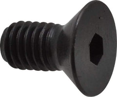 Holo-Krome - 3/8-16 UNC Hex Socket Drive, 82° Flat Screw - Alloy Steel, Black Oxide Finish, Fully Threaded, 3/4" OAL - Caliber Tooling