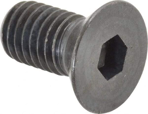 Holo-Krome - 1/2-13 UNC Hex Socket Drive, 82° Flat Screw - Alloy Steel, Black Oxide Finish, Fully Threaded, 1" OAL - Caliber Tooling