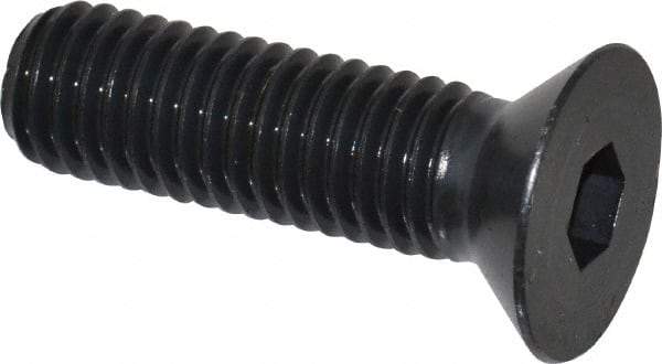 Holo-Krome - 1/2-13 UNC Hex Socket Drive, 82° Flat Screw - Alloy Steel, Black Oxide Finish, Fully Threaded, 1-3/4" OAL - Caliber Tooling