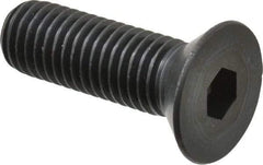 Holo-Krome - 5/8-11 UNC Hex Socket Drive, 82° Flat Screw - Alloy Steel, Black Oxide Finish, Fully Threaded, 2" OAL - Caliber Tooling