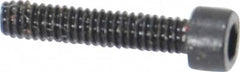 Holo-Krome - #1-72 UNF Hex Socket Drive, Socket Cap Screw - Alloy Steel, Black Oxide Finish, Fully Threaded, 3/8" Length Under Head - Caliber Tooling