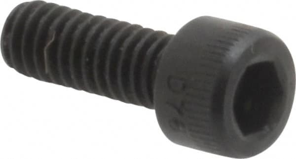 Holo-Krome - #6-40 UNF Hex Socket Drive, Socket Cap Screw - Alloy Steel, Black Oxide Finish, Fully Threaded, 3/8" Length Under Head - Caliber Tooling