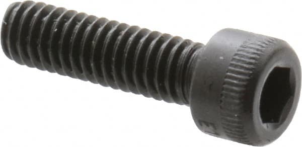 Holo-Krome - #6-40 UNF Hex Socket Drive, Socket Cap Screw - Alloy Steel, Black Oxide Finish, Fully Threaded, 1/2" Length Under Head - Caliber Tooling