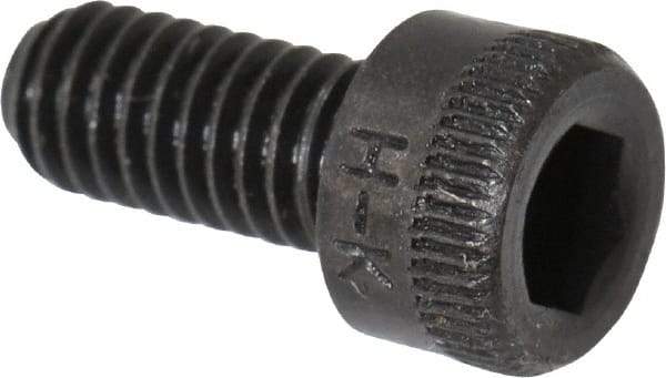 Holo-Krome - #8-36 UNF Hex Socket Drive, Socket Cap Screw - Alloy Steel, Black Oxide Finish, Fully Threaded, 3/8" Length Under Head - Caliber Tooling