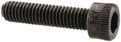 Holo-Krome - #8-36 UNF Hex Socket Drive, Socket Cap Screw - Alloy Steel, Black Oxide Finish, Fully Threaded, 3/4" Length Under Head - Caliber Tooling