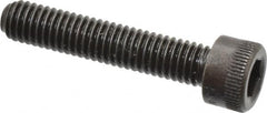 Holo-Krome - #10-32 UNF Hex Socket Drive, Socket Cap Screw - Alloy Steel, Black Oxide Finish, Fully Threaded, 1" Length Under Head - Caliber Tooling