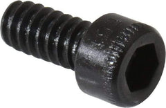 Holo-Krome - #4-40 UNC Hex Socket Drive, Socket Cap Screw - Alloy Steel, Black Oxide Finish, Fully Threaded, 1/4" Length Under Head - Caliber Tooling