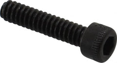 Holo-Krome - #4-40 UNC Hex Socket Drive, Socket Cap Screw - Alloy Steel, Black Oxide Finish, Fully Threaded, 1/2" Length Under Head - Caliber Tooling