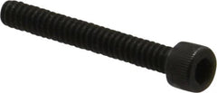 Holo-Krome - #6-32 UNC Hex Socket Drive, Socket Cap Screw - Alloy Steel, Black Oxide Finish, Fully Threaded, 1" Length Under Head - Caliber Tooling