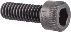 Holo-Krome - #8-32 UNC Hex Socket Drive, Socket Cap Screw - Alloy Steel, Black Oxide Finish, Fully Threaded, 1/2" Length Under Head - Caliber Tooling