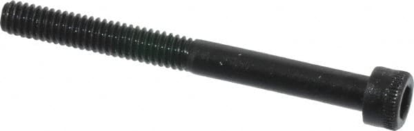 Holo-Krome - #8-32 UNC Hex Socket Drive, Socket Cap Screw - Alloy Steel, Black Oxide Finish, Partially Threaded, 1-3/4" Length Under Head - Caliber Tooling