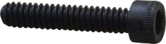 Holo-Krome - #10-24 UNC Hex Socket Drive, Socket Cap Screw - Alloy Steel, Black Oxide Finish, Fully Threaded, 1" Length Under Head - Caliber Tooling