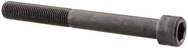 Holo-Krome - 3/8-24 UNF Hex Socket Drive, Socket Cap Screw - Alloy Steel, Black Oxide Finish, Partially Threaded, 3-1/2" Length Under Head - Caliber Tooling