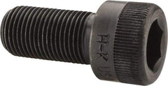 Holo-Krome - 7/16-20 UNF Hex Socket Drive, Socket Cap Screw - Alloy Steel, Black Oxide Finish, Fully Threaded, 1-1/2" Length Under Head - Caliber Tooling