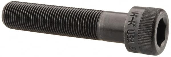 Holo-Krome - 5/8-18 UNF Hex Socket Drive, Socket Cap Screw - Alloy Steel, Black Oxide Finish, Partially Threaded, 3" Length Under Head - Caliber Tooling