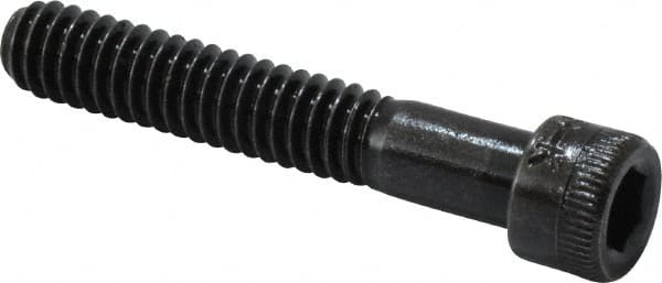 Holo-Krome - 1/4-20 UNC Hex Socket Drive, Socket Cap Screw - Alloy Steel, Black Oxide Finish, Partially Threaded, 1-1/2" Length Under Head - Caliber Tooling