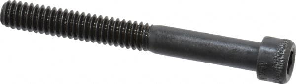 Holo-Krome - 1/4-20 UNC Hex Socket Drive, Socket Cap Screw - Alloy Steel, Black Oxide Finish, Partially Threaded, 2-1/4" Length Under Head - Caliber Tooling