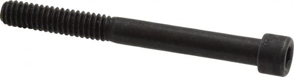 Holo-Krome - 1/4-20 UNC Hex Socket Drive, Socket Cap Screw - Alloy Steel, Black Oxide Finish, Partially Threaded, 2-1/2" Length Under Head - Caliber Tooling