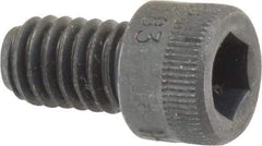 Holo-Krome - 5/16-18 UNC Hex Socket Drive, Socket Cap Screw - Alloy Steel, Black Oxide Finish, Fully Threaded, 1/2" Length Under Head - Caliber Tooling