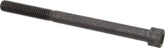 Holo-Krome - 5/16-18 UNC Hex Socket Drive, Socket Cap Screw - Alloy Steel, Black Oxide Finish, Partially Threaded, 4" Length Under Head - Caliber Tooling