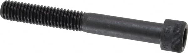 Holo-Krome - 3/8-16 UNC Hex Socket Drive, Socket Cap Screw - Alloy Steel, Black Oxide Finish, Partially Threaded, 3" Length Under Head - Caliber Tooling