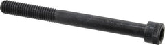 Holo-Krome - 3/8-16 UNC Hex Socket Drive, Socket Cap Screw - Alloy Steel, Black Oxide Finish, Partially Threaded, 4" Length Under Head - Caliber Tooling