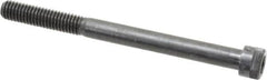 Holo-Krome - 3/8-16 UNC Hex Socket Drive, Socket Cap Screw - Alloy Steel, Black Oxide Finish, Partially Threaded, 4-1/2" Length Under Head - Caliber Tooling