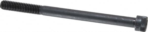 Holo-Krome - 3/8-16 UNC Hex Socket Drive, Socket Cap Screw - Alloy Steel, Black Oxide Finish, Partially Threaded, 5" Length Under Head - Caliber Tooling