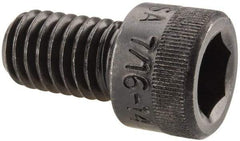 Holo-Krome - 7/16-14 UNC Hex Socket Drive, Socket Cap Screw - Alloy Steel, Black Oxide Finish, Fully Threaded, 3/4" Length Under Head - Caliber Tooling