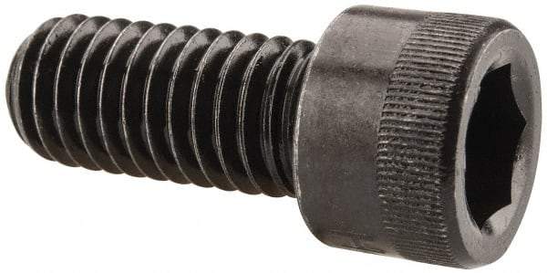 Holo-Krome - 7/16-14 UNC Hex Socket Drive, Socket Cap Screw - Alloy Steel, Black Oxide Finish, Fully Threaded, 1" Length Under Head - Caliber Tooling