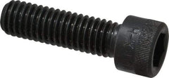 Holo-Krome - 7/16-14 UNC Hex Socket Drive, Socket Cap Screw - Alloy Steel, Black Oxide Finish, Fully Threaded, 1-1/2" Length Under Head - Caliber Tooling