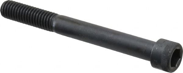 Holo-Krome - 7/16-14 UNC Hex Socket Drive, Socket Cap Screw - Alloy Steel, Black Oxide Finish, Partially Threaded, 4" Length Under Head - Caliber Tooling