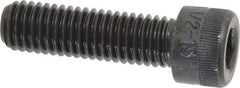 Holo-Krome - 1/2-13 UNC Hex Socket Drive, Socket Cap Screw - Alloy Steel, Black Oxide Finish, Fully Threaded, 1-3/4" Length Under Head - Caliber Tooling