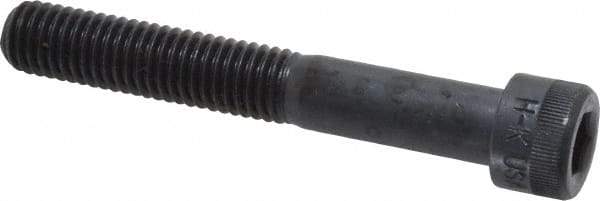 Holo-Krome - 1/2-13 UNC Hex Socket Drive, Socket Cap Screw - Alloy Steel, Black Oxide Finish, Partially Threaded, 3-1/2" Length Under Head - Caliber Tooling