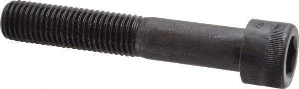 Holo-Krome - 3/4-10 UNC Hex Socket Drive, Socket Cap Screw - Alloy Steel, Black Oxide Finish, Partially Threaded, 4-1/2" Length Under Head - Caliber Tooling