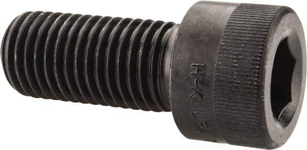 Holo-Krome - 7/8-9 UNC Hex Socket Drive, Socket Cap Screw - Alloy Steel, Black Oxide Finish, Fully Threaded, 2" Length Under Head - Caliber Tooling