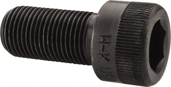 Holo-Krome - 7/8-9 UNC Hex Socket Drive, Socket Cap Screw - Alloy Steel, Black Oxide Finish, Fully Threaded, 2-1/4" Length Under Head - Caliber Tooling