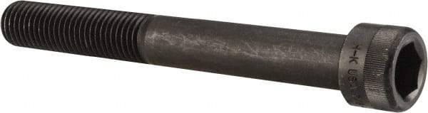 Holo-Krome - 7/8-9 UNC Hex Socket Drive, Socket Cap Screw - Alloy Steel, Black Oxide Finish, Partially Threaded, 7" Length Under Head - Caliber Tooling