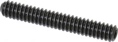 Holo-Krome - #10-24 UNC, 1-1/4" OAL, Cup Point Set Screw - Grade 8 Alloy Steel, 3/32" Key - Caliber Tooling