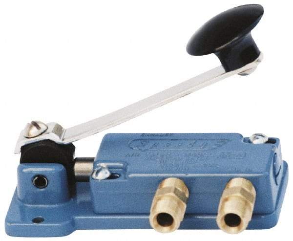 Made in USA - 1 Piece 1/4 NPT Vise Air Valve - Use with Air Vises - Caliber Tooling