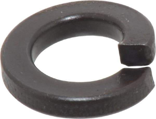 Value Collection - 1/2", 0.502" ID, 0.151" Thick Split Lock Washer - Grade 2 Spring Steel, Uncoated, 0.502" Min ID, 0.512" Max ID, 0.879" Max OD - Caliber Tooling