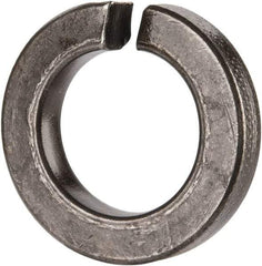 Value Collection - 1-1/8", 1.129" ID, 0.345" Thick Split Lock Washer - Grade 8 Spring Steel, Uncoated, 1.129" Min ID, 1.153" Max ID, 1.903" Max OD - Caliber Tooling