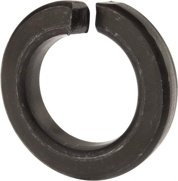 Value Collection - 1-1/2", 1.504" ID, 0.045" Thick Split Lock Washer - Grade 8 Spring Steel, Uncoated, 1.504" Min ID, 1.534" Max ID, 2.491" Max OD - Caliber Tooling