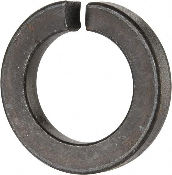 Value Collection - 1-3/4", 1.758" ID, 0.45" Thick Split Lock Washer - Grade 8 Spring Steel, Uncoated, 1.758" Min ID, 1.789" Max ID, 2.82" Max OD - Caliber Tooling