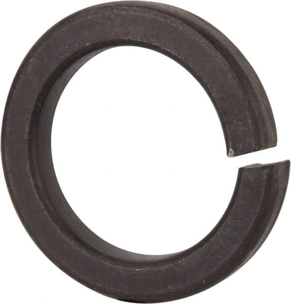 Value Collection - 2-1/2", 0.496" Thick Split Lock Washer - Grade 8 Spring Steel, Uncoated, 2.512" Min ID, 2.543" Max ID, 3.648" Max OD - Caliber Tooling