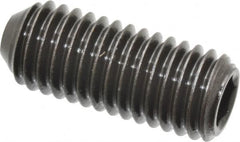 Holo-Krome - 1/2-13 UNC, 1-1/4" OAL, Cup Point Set Screw - Grade 8 Alloy Steel, 1/4" Key - Caliber Tooling