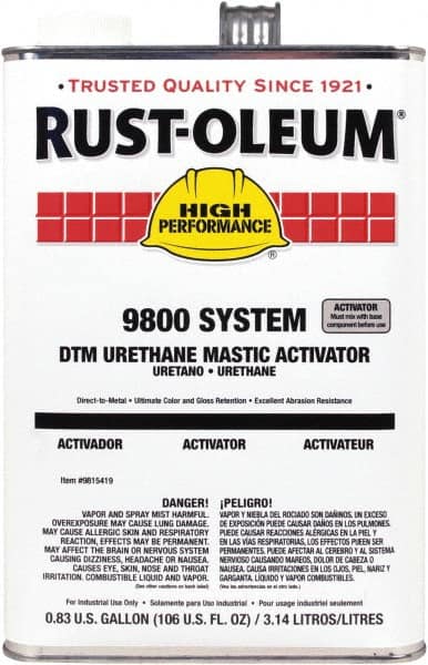 Rust-Oleum - 1 Gal Can Activator - Caliber Tooling